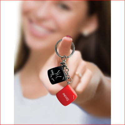Super Fun Key Chain - Sex Dice