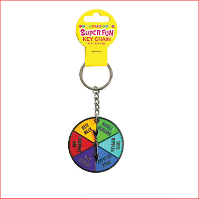 Super Fun Key Chain - Sex Spinner