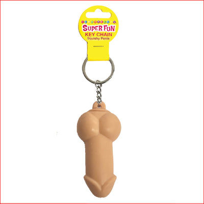 Super Fun Key Chain - Squishy Penis