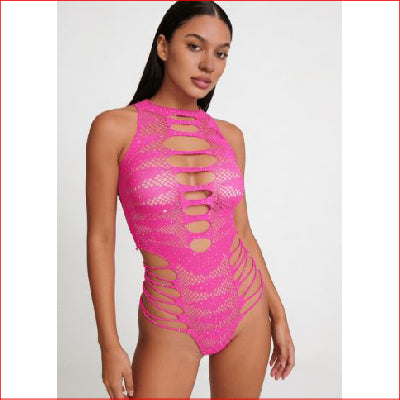 Rhinestone Hot Pink O/S