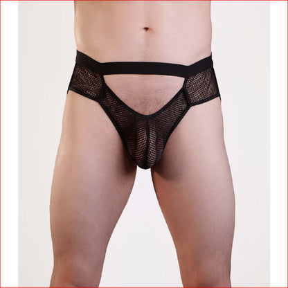 Mens Mesh Jock Strap L/XL