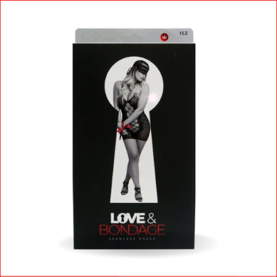 Love & Bondage Set L122 Dress Black OS