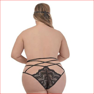 Love & Bondage Lace Panty 2XL