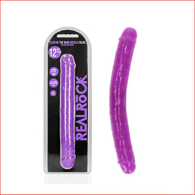 RealRock Double Glow 12" Purple
