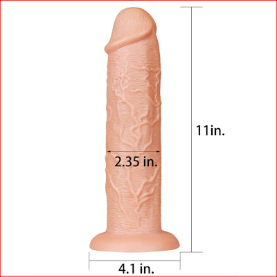 LoveToy King Size 11" Realistic Dildo
