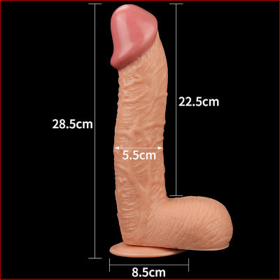 LoveToy King size 10.5" Realistic Dildo