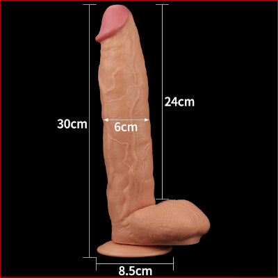 King Size 11'' Realistic Dildo