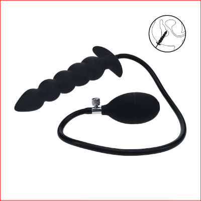 LEVELZ Beaded Inflatable Anal Plug