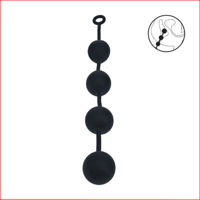 LEVELZ Round Anal Balls - XXL - 60mm