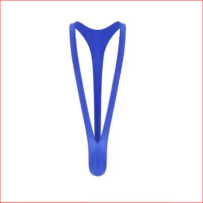 Mankini Glossy Electric Blue