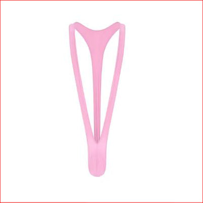 Mankini Glossy Pink