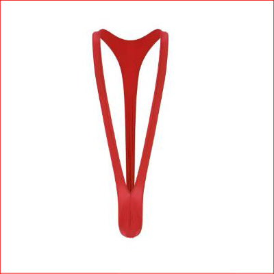 Mankini Glossy Red