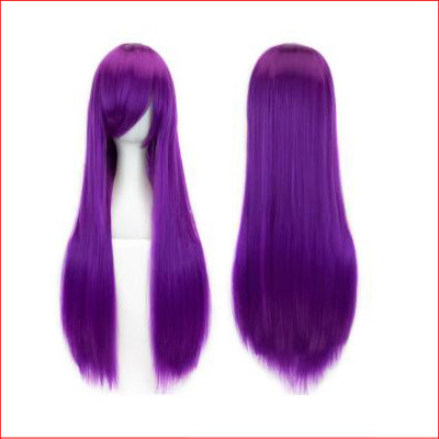 Wig X-Long 32" Straight Purple