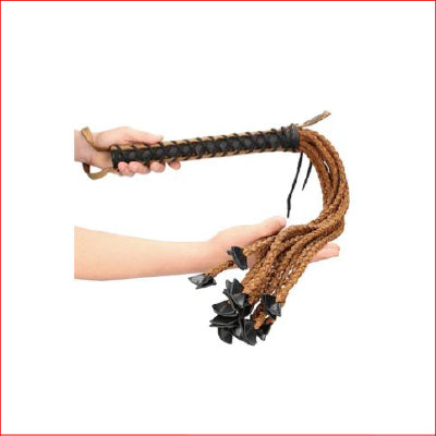 PAIN Handle Cover 12 Braided 22" Flogger