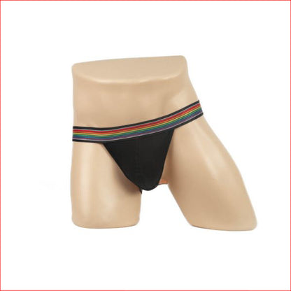 284 Men's Rainbow Jockstrap Small
