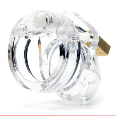 Mini-Me Chastity Cock Cage Kit - Clear