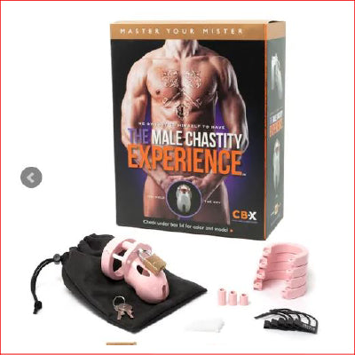 Mr. Stubb Chastity Cock Cage Kit - Pink