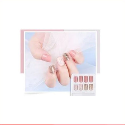 Press On Nails Amazing Gel Light Orange