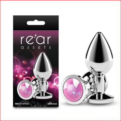 Rear Assets Silver - Medium - Pink Gem