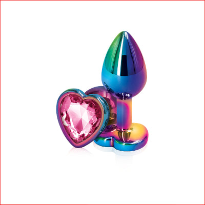 Rear Assets Multicolour Heart Pink- Small