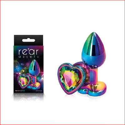 Rear Assets Multi Coloured Heart Small