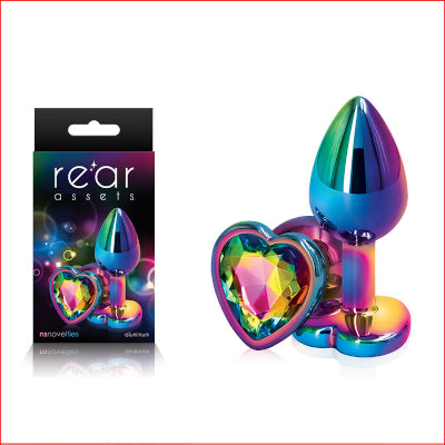 Rear Assets Multi Coloured Heart Small