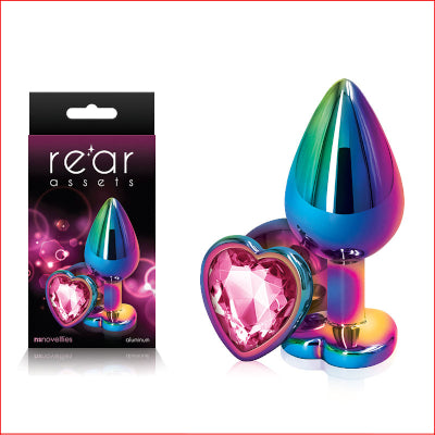 Rear Assets Multi Coloured Heart Medium