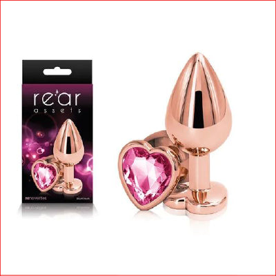 Rear Assets Rose Gold Heart Medium