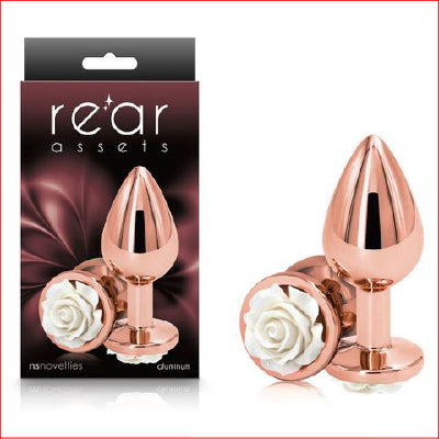 Rear Assets Rose - Medium - White Rose