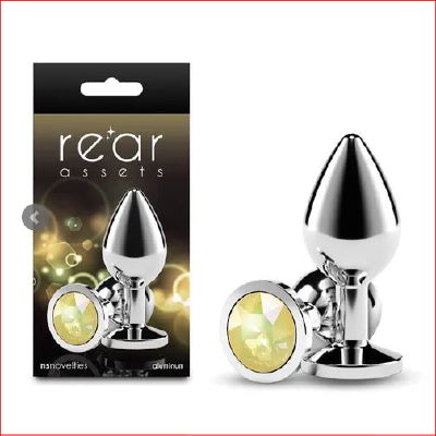 Rear Assets Silver - Medium - Yellow Gem