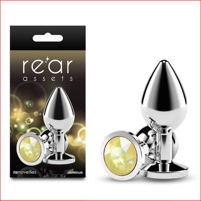 Rear Assets Silver - Medium - Yellow Gem