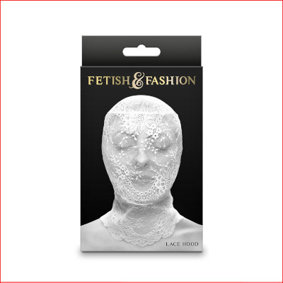 Fetish & Fashion - Lace Hood White