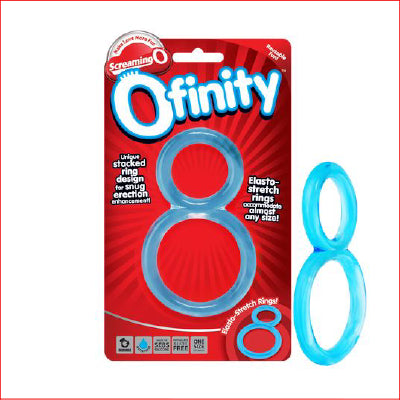 Screaming O Ofinity Ring Blue