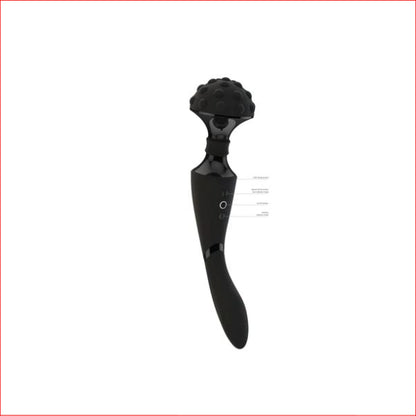 Vive Shiatsu Bendable Massager Wand Blk