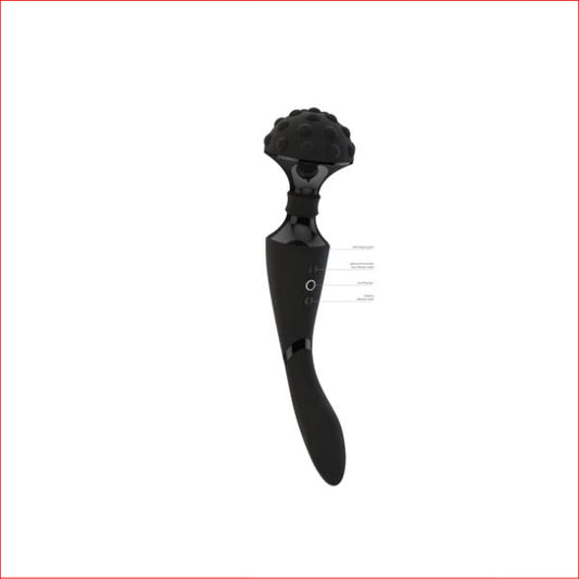 Vive Shiatsu Bendable Massager Wand Blk