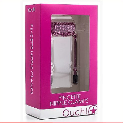 Ouch Pincette Nipple Clamps Pink