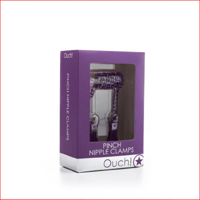 Ouch Pinch Nipple Clamps Purple