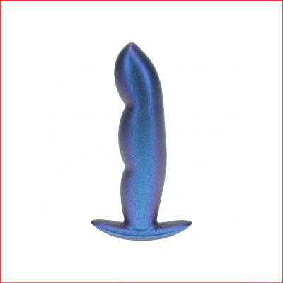 Ouch! Silicone Finger Plug Metallic Blue