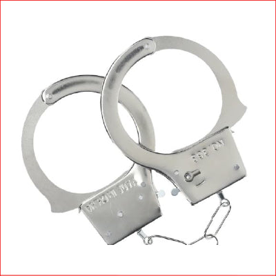 Ouch! - Classic Metal Handcuffs - Silver
