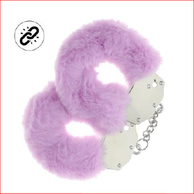 Ouch! - Heavy-duty Fluffy Handcuffs - Lavender