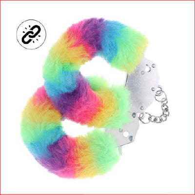 Ouch! - Heavy-duty Fluffy Handcuffs - Multicolour 1