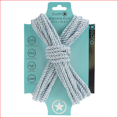 Ouch! Bondage Rope 10m - Powder Blue