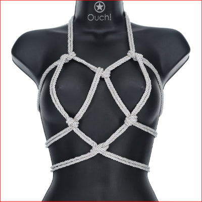 Ouch! Bondage Rope 10m - Silver