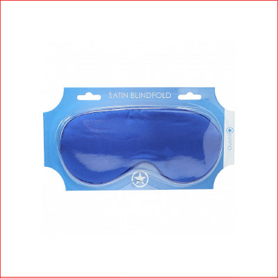 Ouch! Satin Mask - Royal Blue