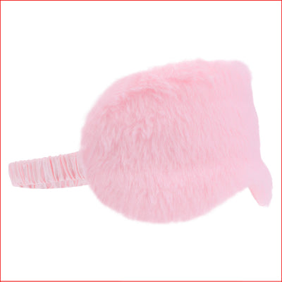 OUCH! Fluffy Mask - Powder Pink
