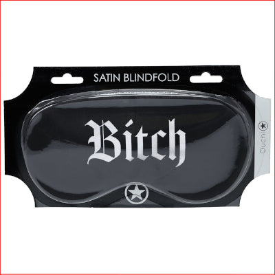 OUCH! Satin Mask - Bitch