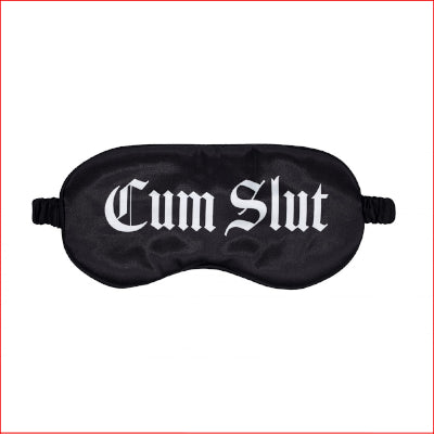OUCH! Satin Mask - Cum Slut