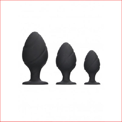 Ouch Swirled Butt Plug Set
