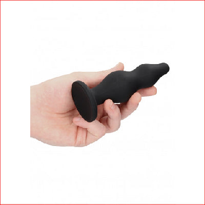 Ouch Bubble Butt Plug Black