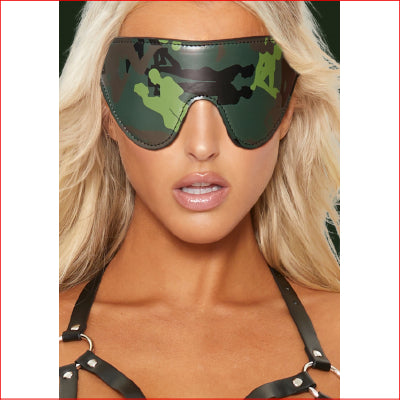 Ouch Eye Mask Army Theme